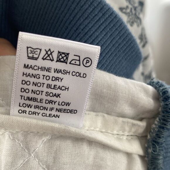 Bobbie Wren Free People Floral Denim Cotton Cropped Jacket Selina Gomes worned - Picture 11 of 11